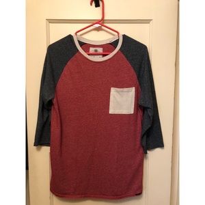 On the Byas baseball tee